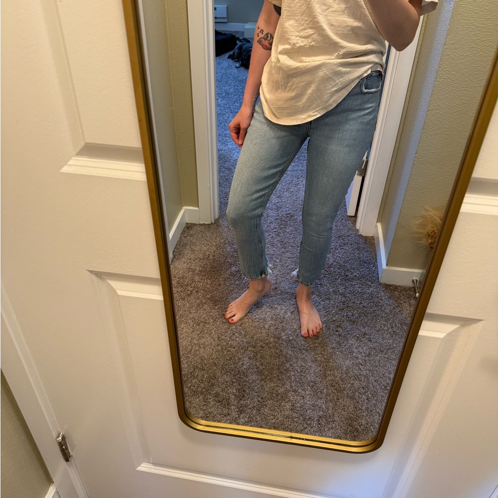 Abercrombie & Fitch curve love ankle Jean